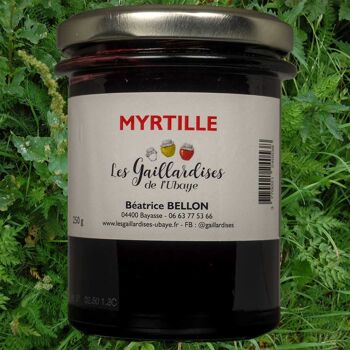 Trésor Naturel : Confiture de Myrtille Sauvage 1