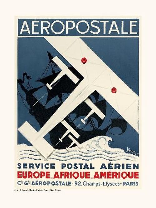 Aéropostale / Service postal aérien A1801 - 30x40
