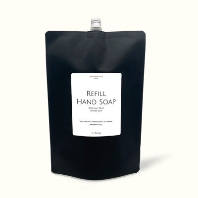 Refill Hand Soap Lavender (Nachfüllpackung Handseife 750ml)