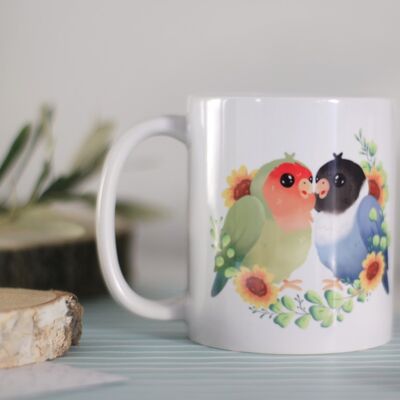 Lovebird mug