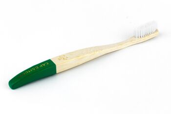 Brosse à dents en bambou pour adulte - poils souples 4