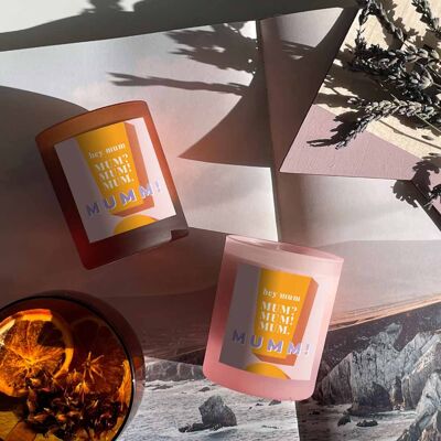 Mothers Day Slogan Refillable Candle Bundle | 8 x midi - 150g