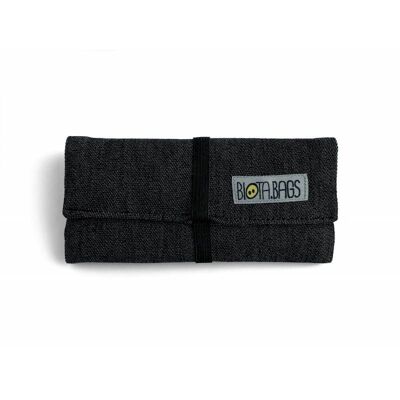 BLACK DENIM ROLLING TOBACCO BOX