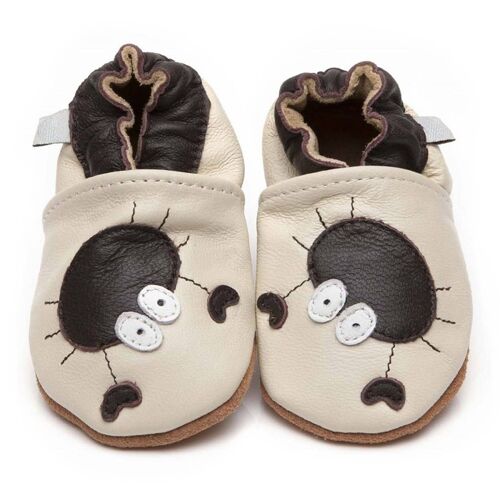 Soft Leather Baby Shoes Crab 0-6 months