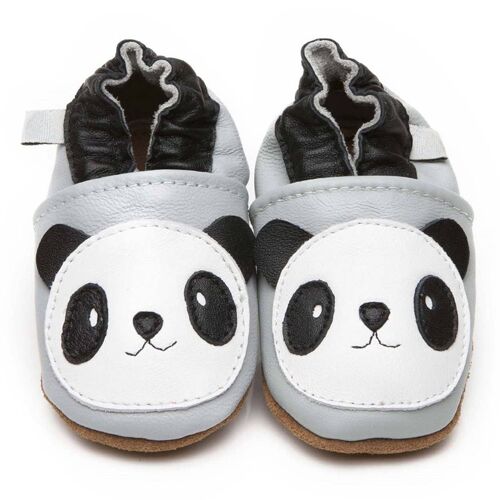 Soft Leather Baby Shoes Panda