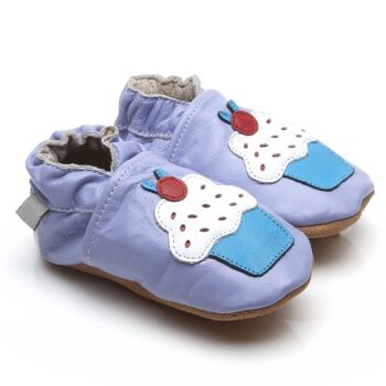 Chaussures de bébé en cuir souple Cupcake 2