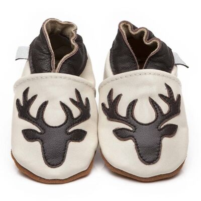 Soft Leather Baby Shoes Deer 4-5 Years
