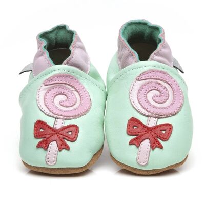 Soft Leather Baby Shoes Lollipop