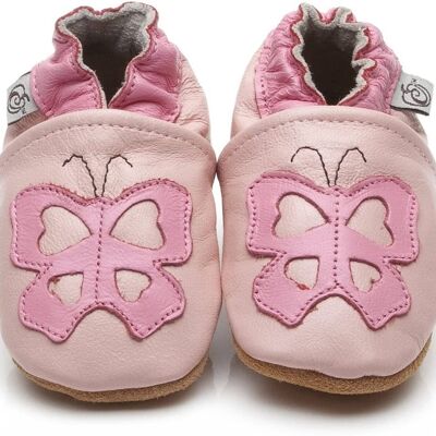 Soft Leather Baby Shoes Butterfly