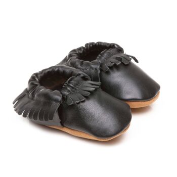 Mocassins Soft Baby Shoes Noir 2