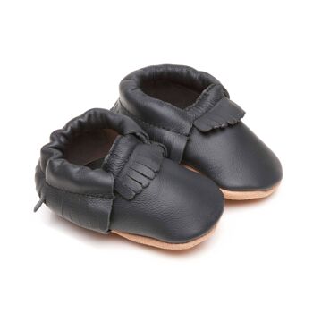 Mocassins Soft Baby Shoes Noir 3