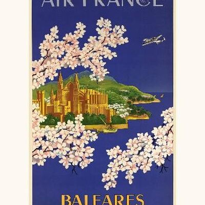 Air France / Isole Baleari A051 - 30x40