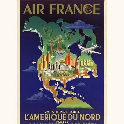Air France / L'Amérique du Nord A050  