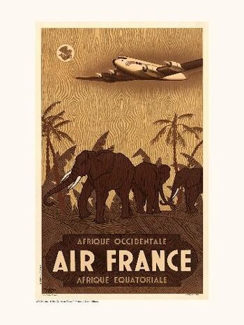 Air France / Afrique occidentale / Equatoriale A029 - 30x40 1