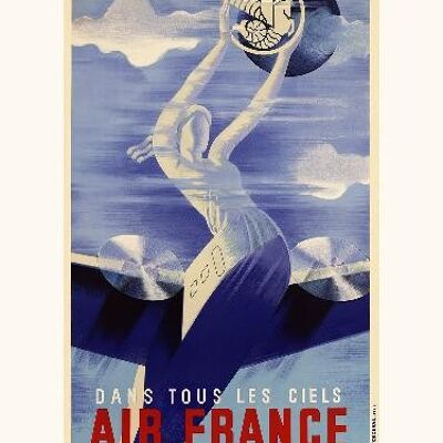 Air France / Dans tous les ciels A005  