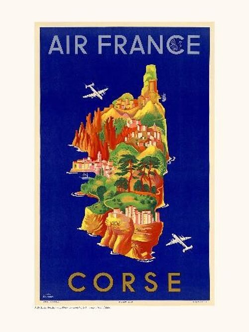 Air France / Corse A035 - 40x50