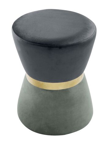 Tabouret sur mesure 2ème choix Ø 32 H 42 cm tabouret velours pouf velours pouf tabouret velours jusqu'à 150 kg bel 4