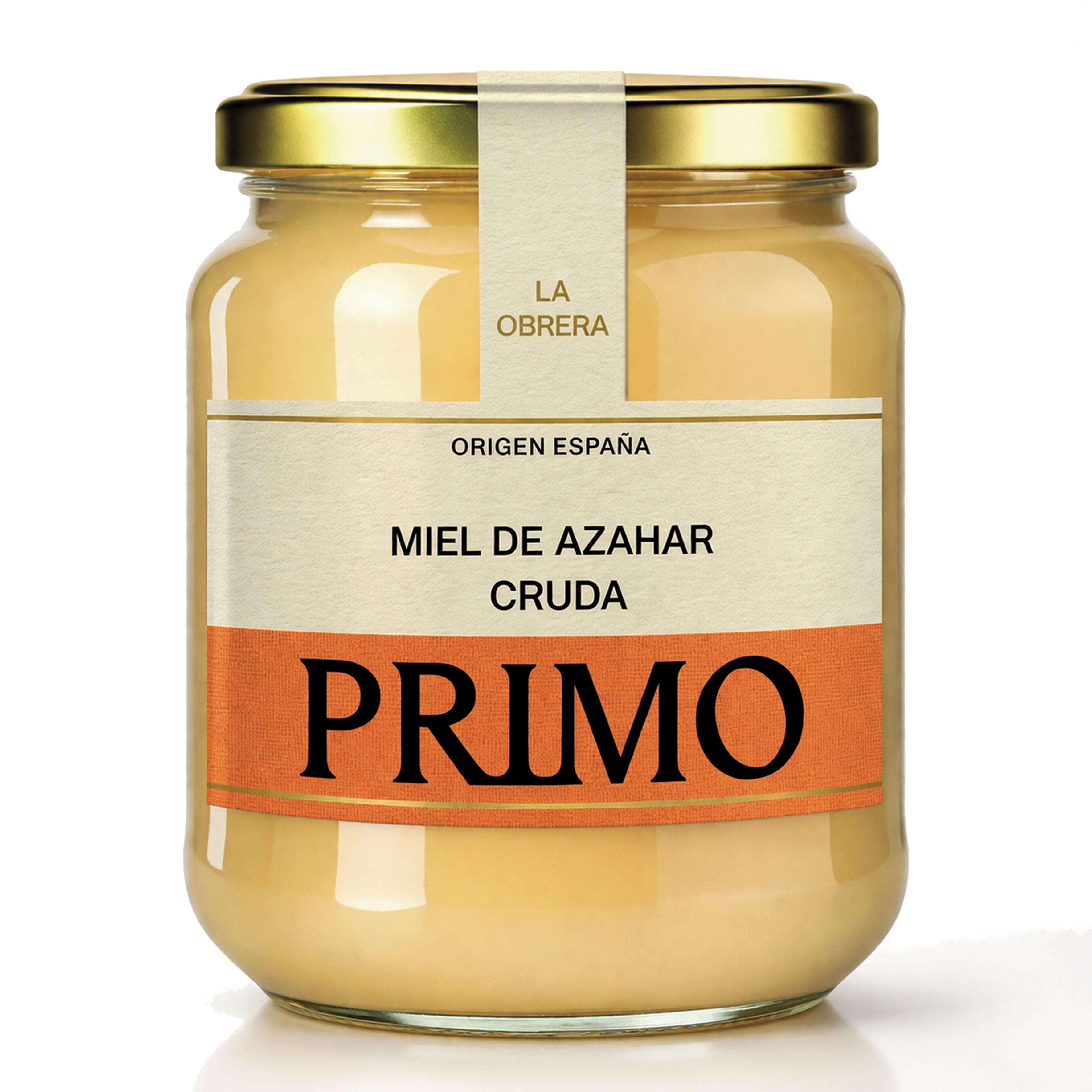 Miel Cruda de Azahar - Tarro cristal 950g