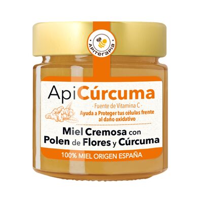 ApiCúrcuma - Tarro de cristal 250g