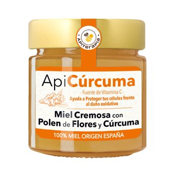 ApiTurmeric - Tarro de cristal 250g