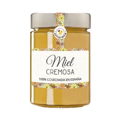 Miel Cremosa Española - Tarro cristal 450g