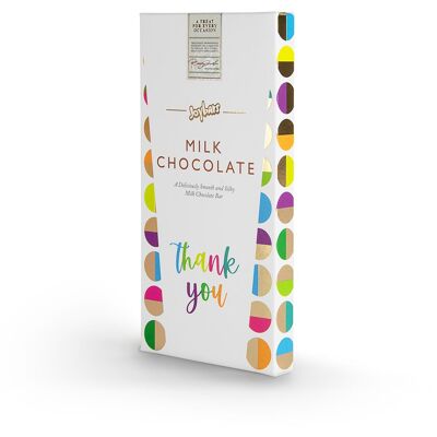 Tablette de chocolat au lait - Merci