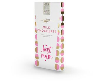 Tablette de chocolat au lait - Meilleure maman