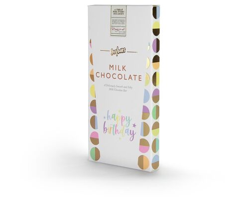 Milk Chocolate Bar - Happy Birthday