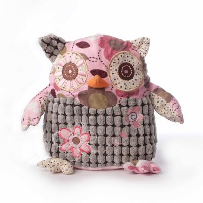 Owl pink 20 cm