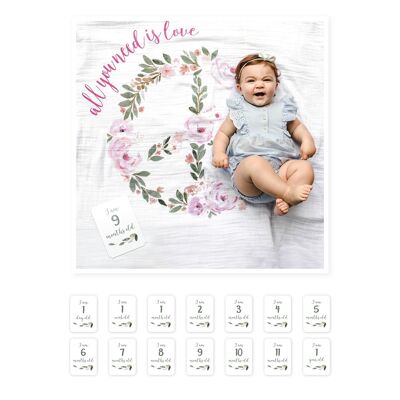 Lulujo Babies First Year - Todo lo que necesitas es amor