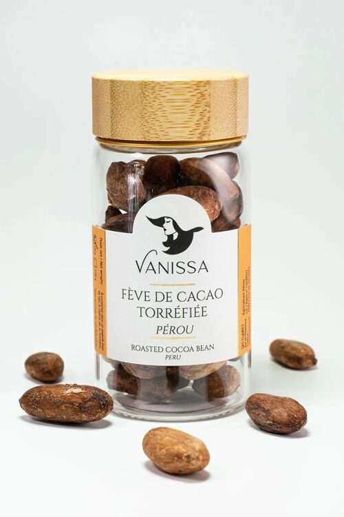 Fèves de Cacao Torréfiées - Pérou 50 g