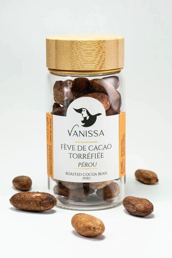 Fèves de Cacao Torréfiées - Pérou 50 g 1