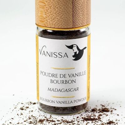 Bourbon Vanilla Powder 100% Ground Bean - Madagascar