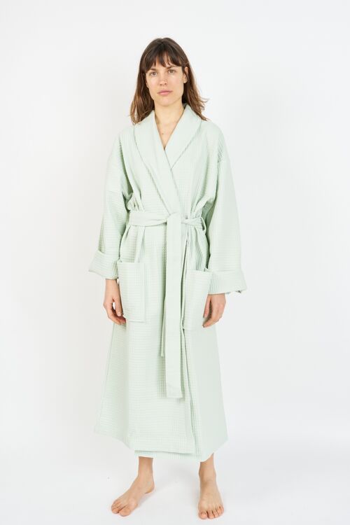 Bathrobe Waffle | Sage Green X-Large