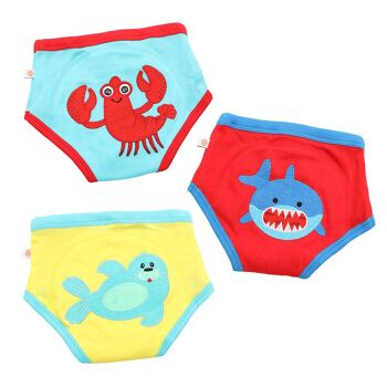 Pantalon d'entraînement Zoocchini garçon Ocean Pals 2-3 ans 3