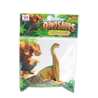 Spielzeug Ziehen Sie Dinosaurier-Autos zurück - Brachiosaurus