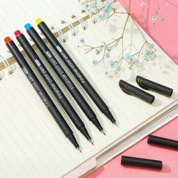 Ensemble de stylos de couleur Fineliner - 12 couleurs 7