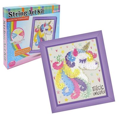 Einhorn String Art & Craft Kit