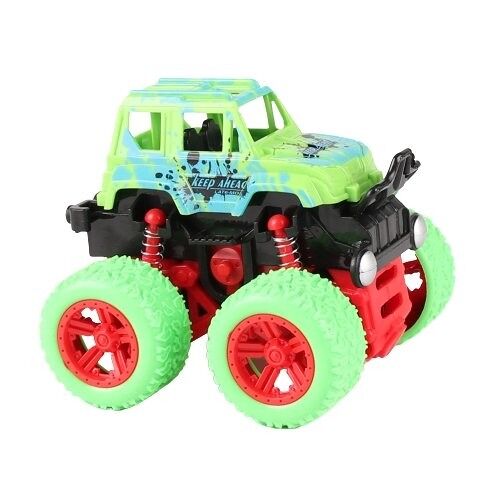 Toy Inertia Racers Car - Green