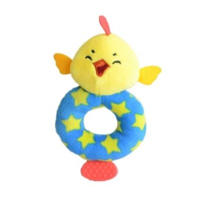 Soft Baby Ring with Teether - Bird
