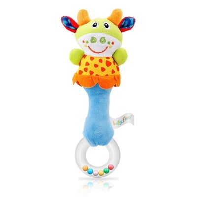 Soft Baby Rattle Shaker - Cattle