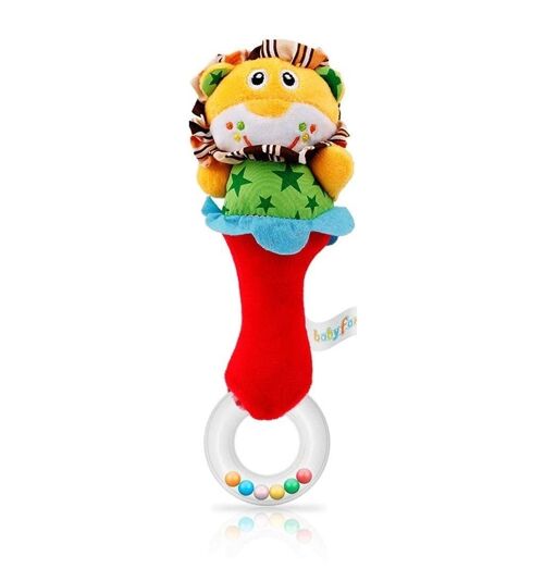 Soft Baby Rattle Shaker - Lion