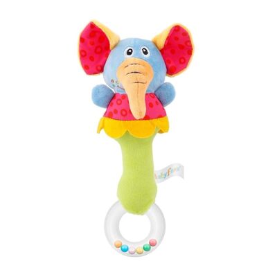 Soft Baby Rattle Shaker - Elephant