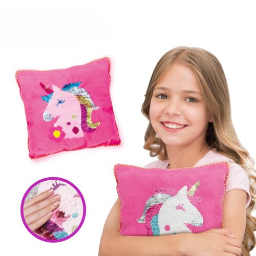 Sequin Unicorn Pillow Making Kit