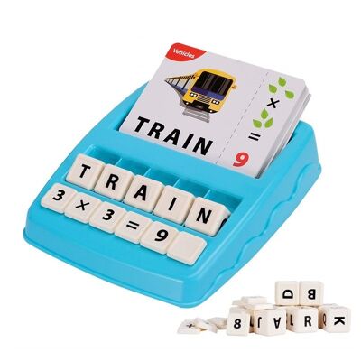 Toy Matching Letter & Math Game 2 in 1