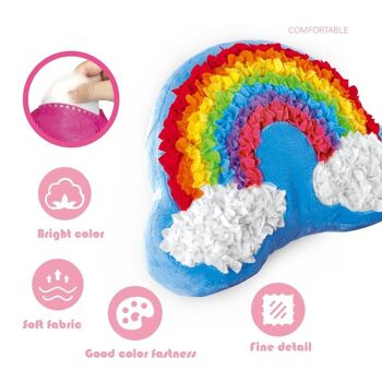 Knot a Pillow DIY Kit - Licorne 3