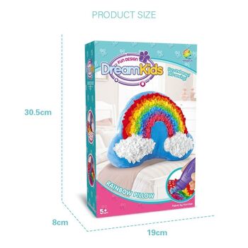 Knot a Pillow DIY Kit - Licorne 5