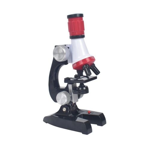 Kids Microscope 100x 400x 1200x Magnification with Slides