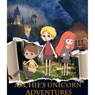 Libro de cuentos: las aventuras del unicornio de Archie
