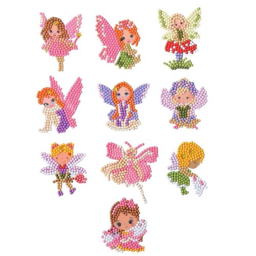 Diamond Painting Sticker DIY Kit - Fairy